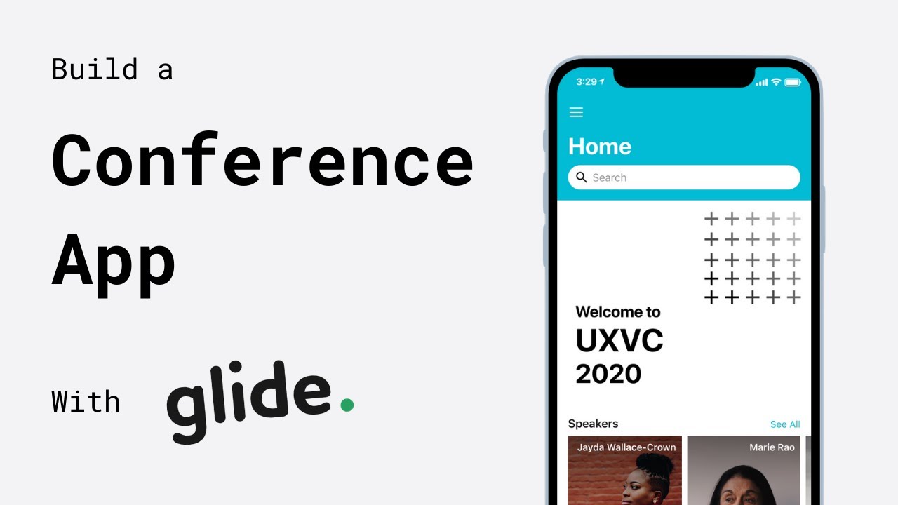 Build a conference app with Glide