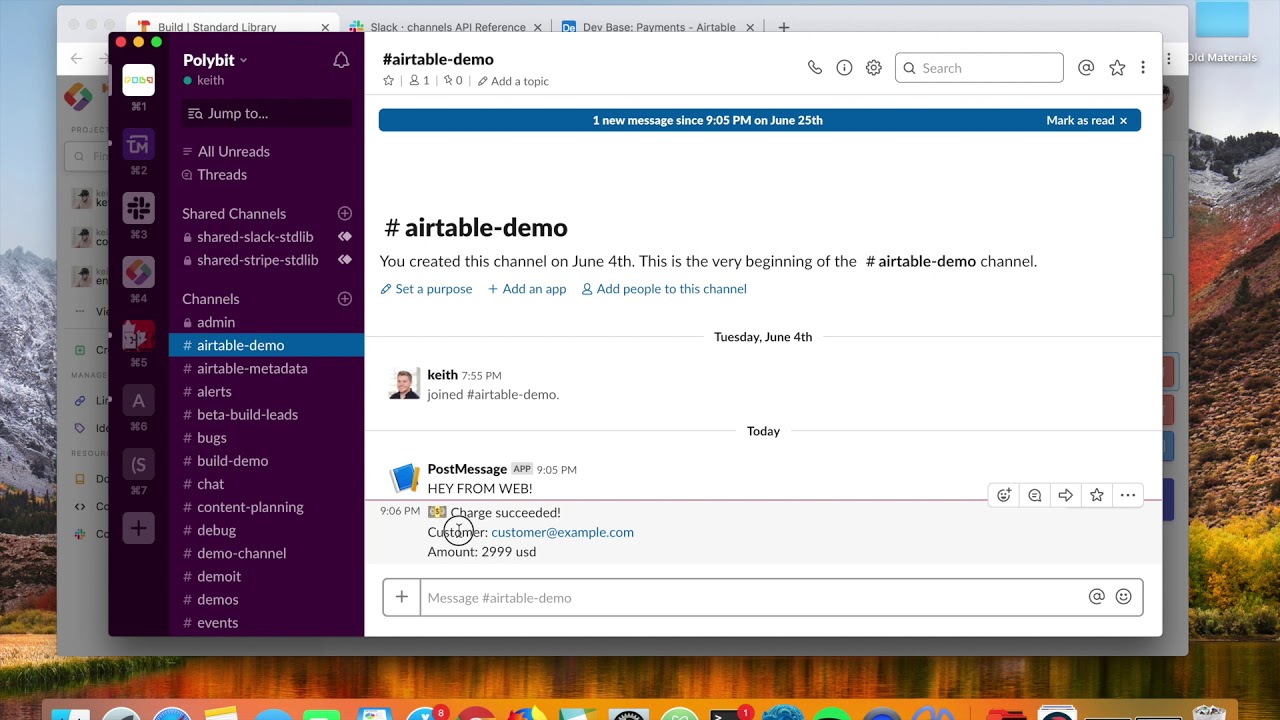 Build a Slack/Airtable/Stripe CRM