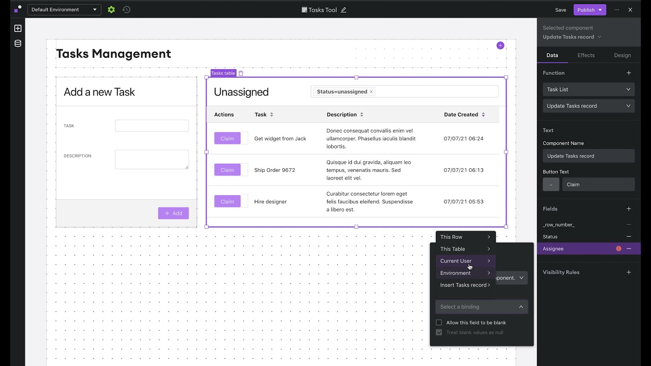 Build a Task Management Tool