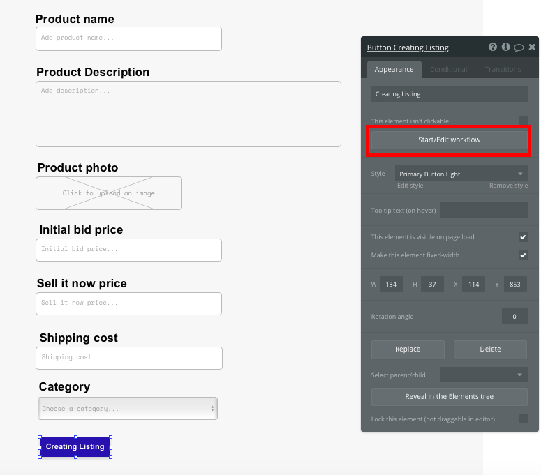 Bubble No Code Ebay Clone Walkthrough Tutorial