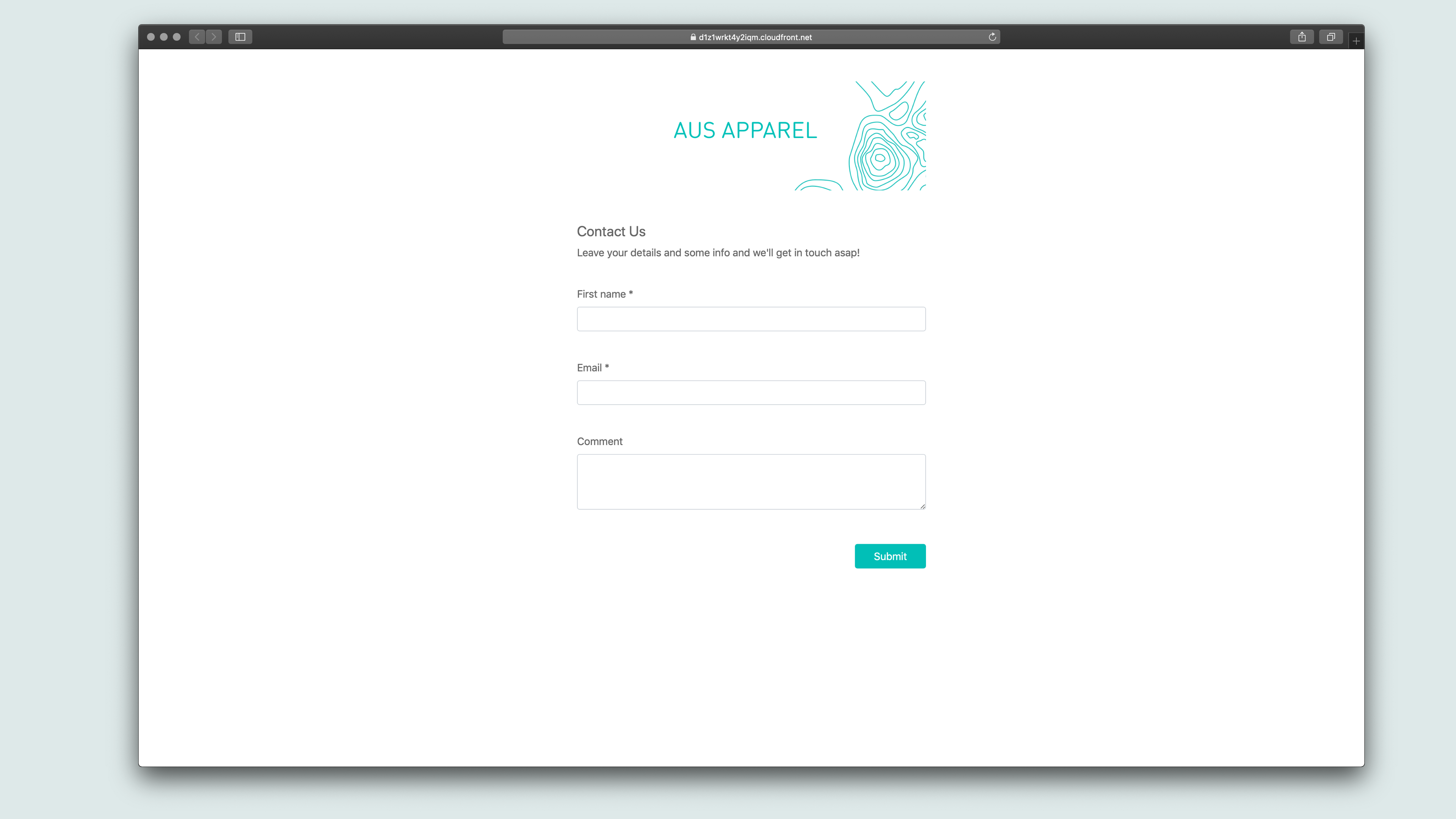 Engage > Respond > Forms for service