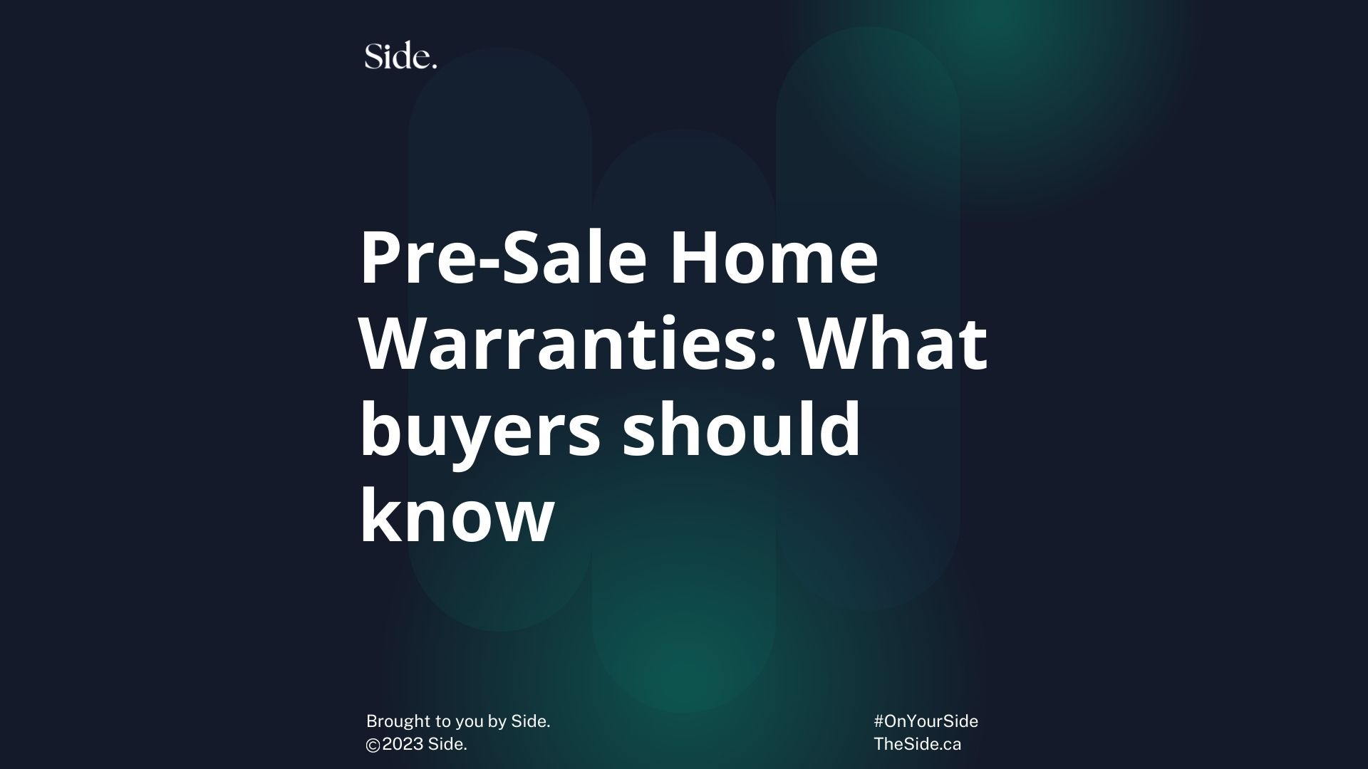 What to know about PreSale Home Warranties What buyers should know