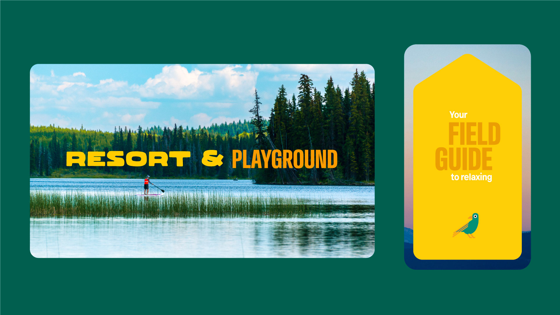 Lac Le Jeune Resort Brand and marketing campaign in tourism and