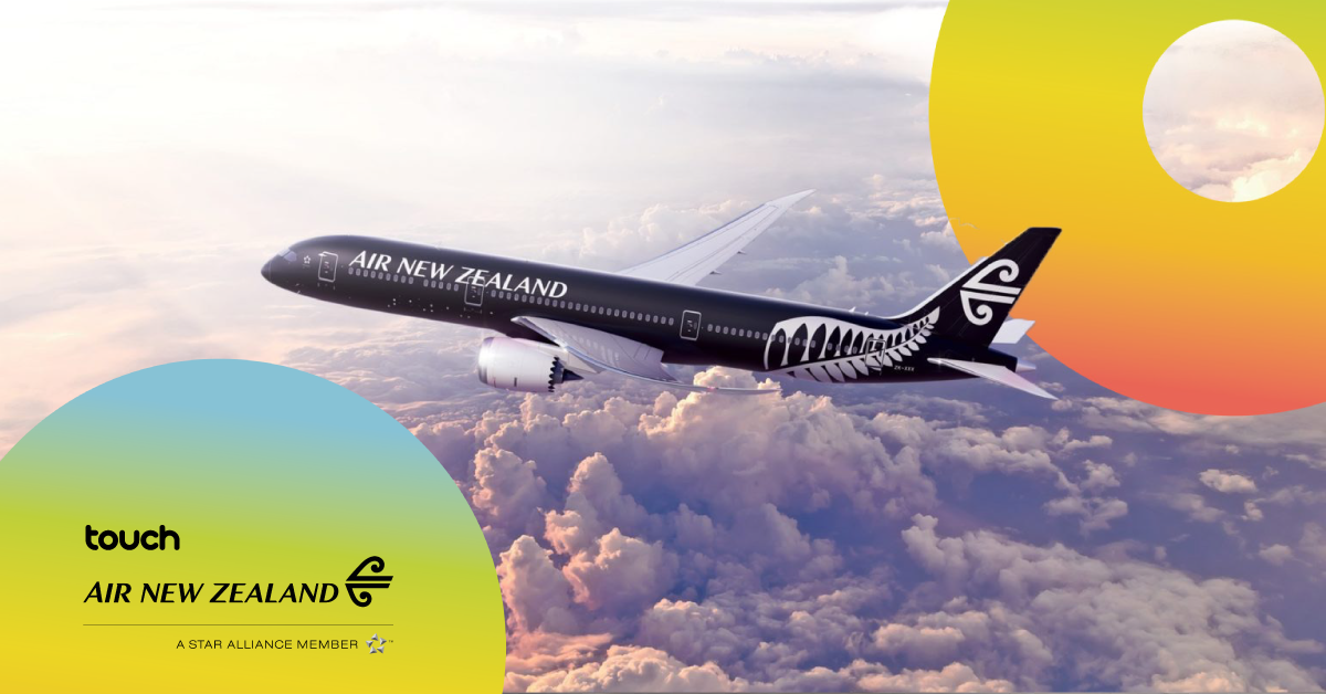 Air New Zealand doubles down on innovation with new Touch Partnership