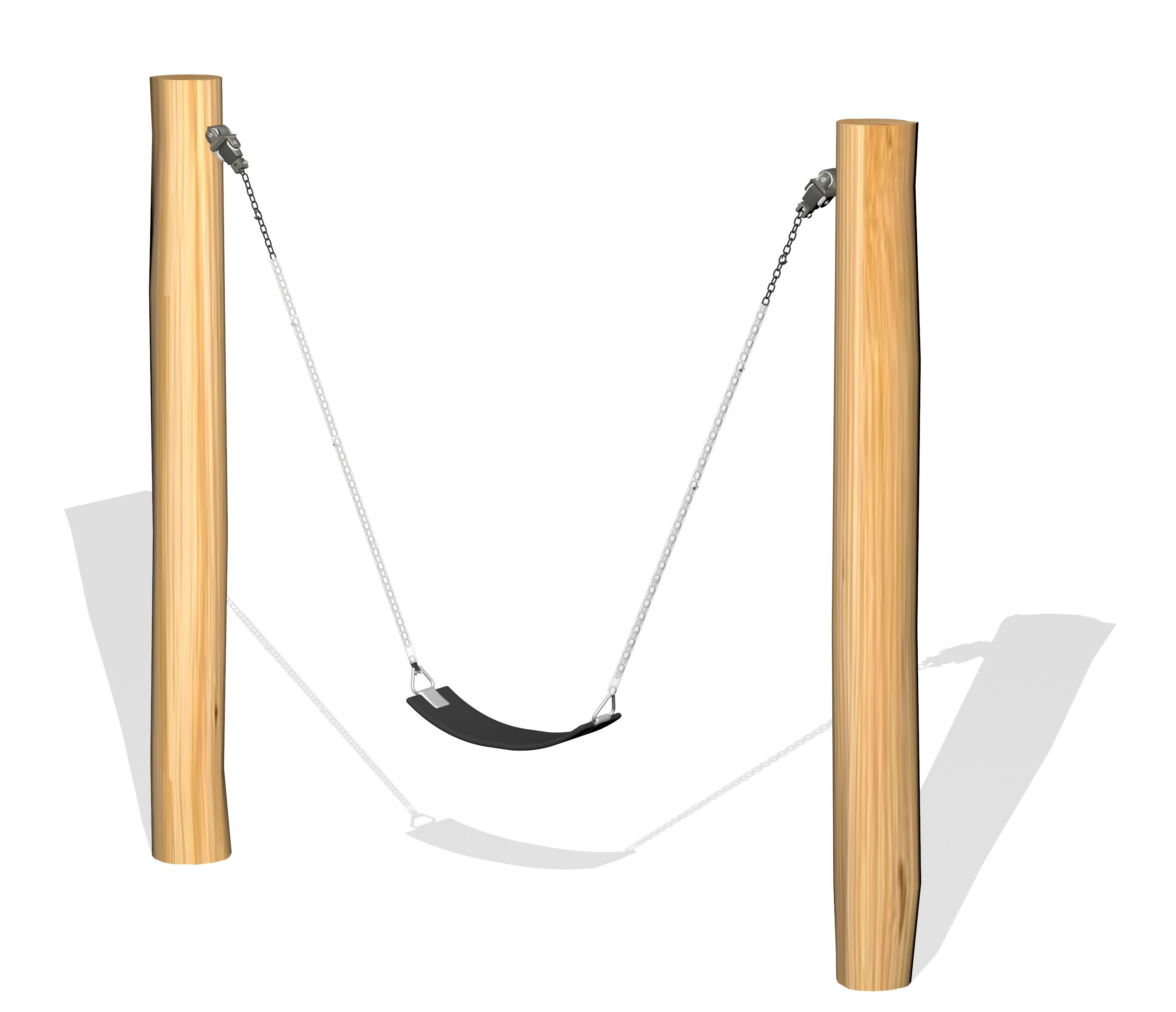 Timber Pole Swing Morti Sport & Play Equipment
