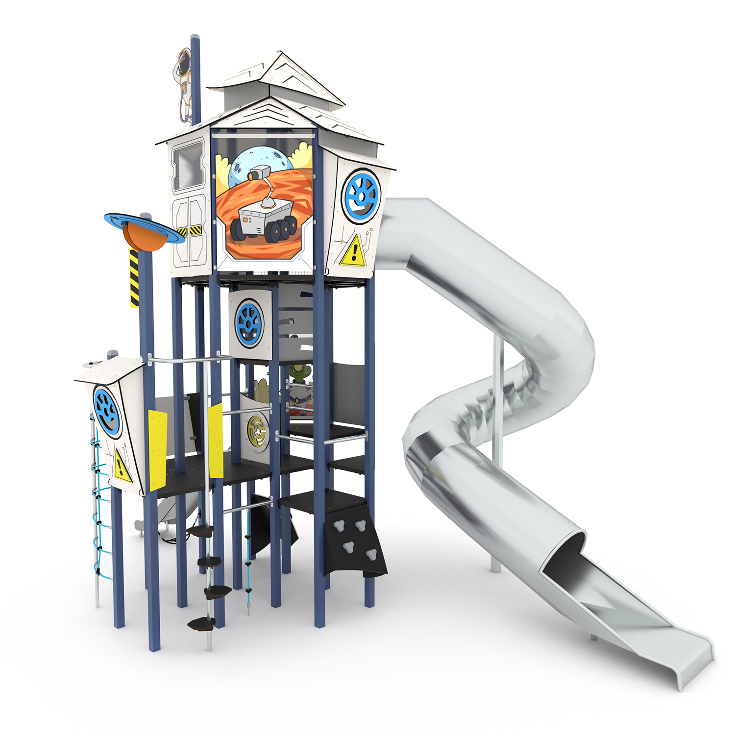 Medium Single SpaceThemed Play Structure Morti Sport & Play Equipment