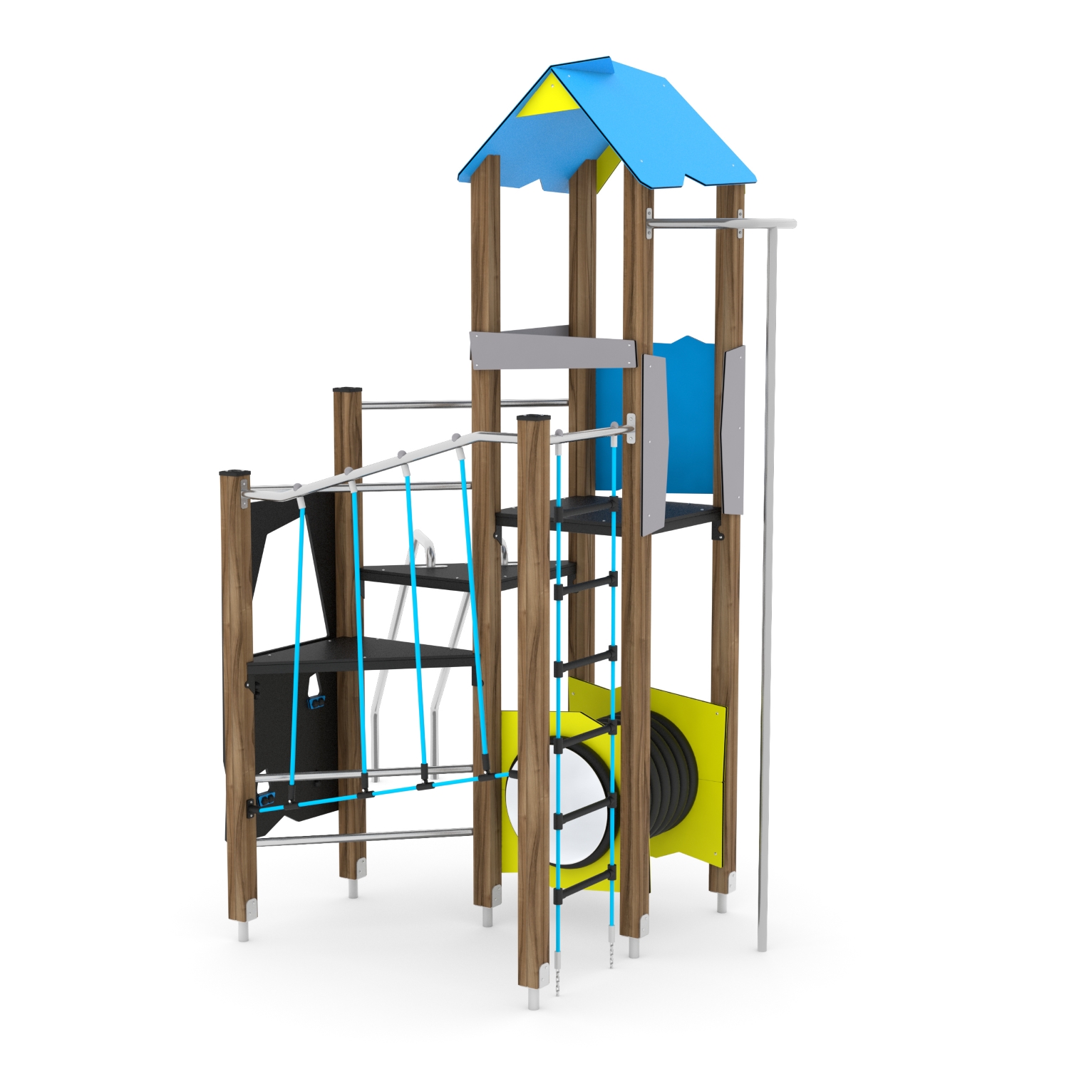 Small Colourful Play Structure Morti Sport & Play Equipment