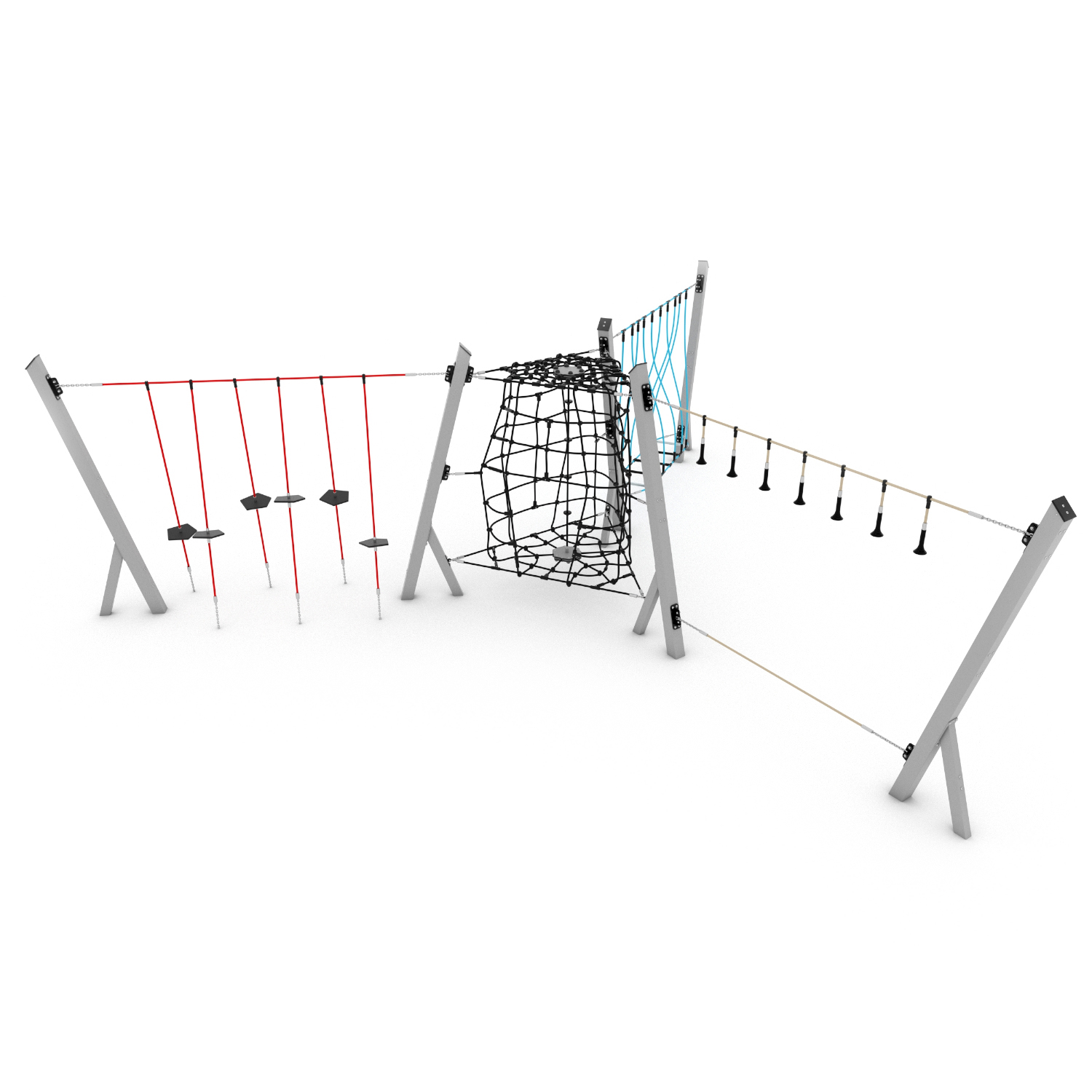 Large Climbing Net Selection Structure 1 Morti Sport & Play Equipment