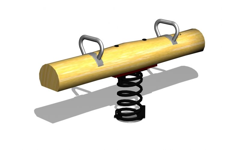 Robinia Wood Spring Rider 2 | Morti Sport & Play Equipment