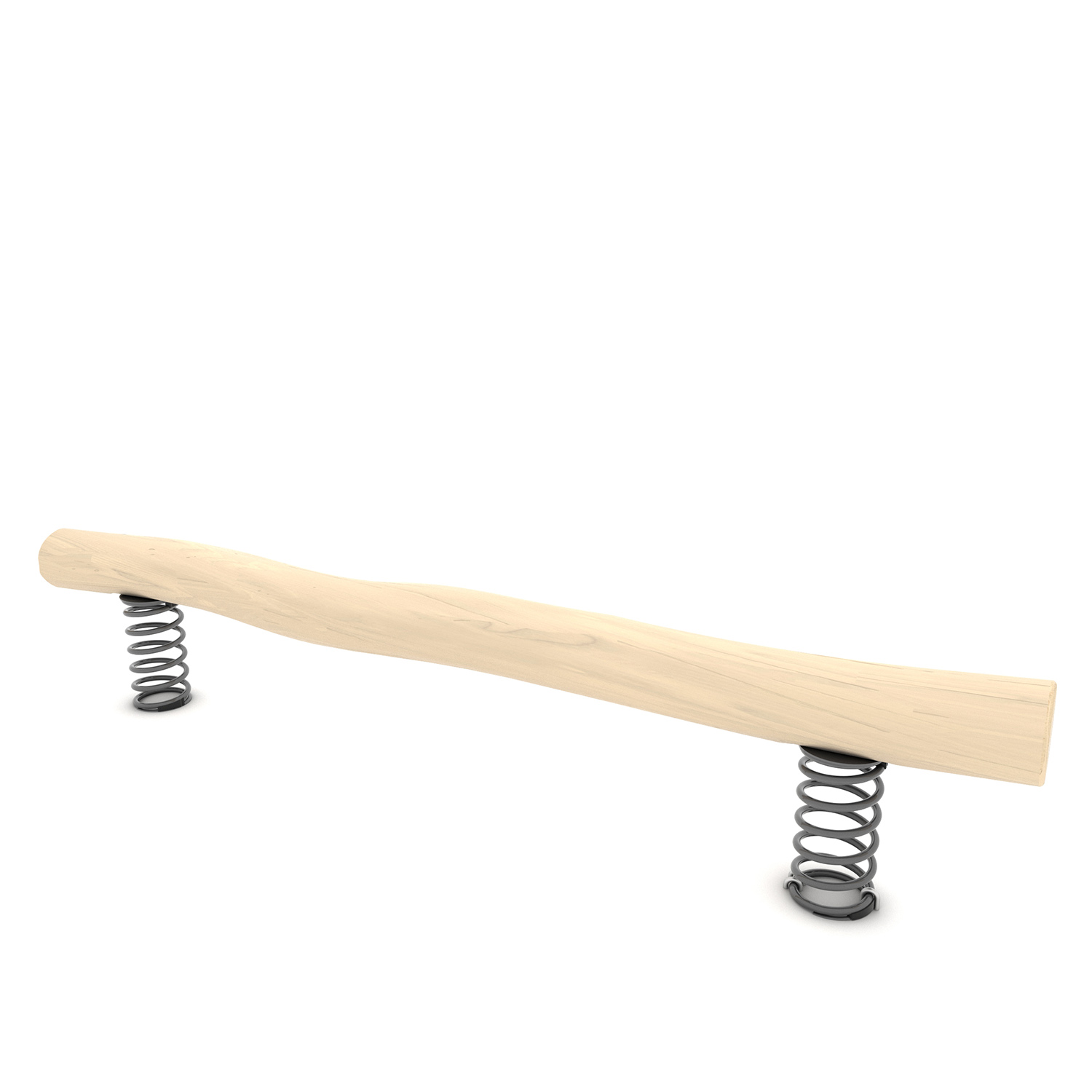 Robinia Wood Bench Spring Rider | Morti Sport & Play Equipment