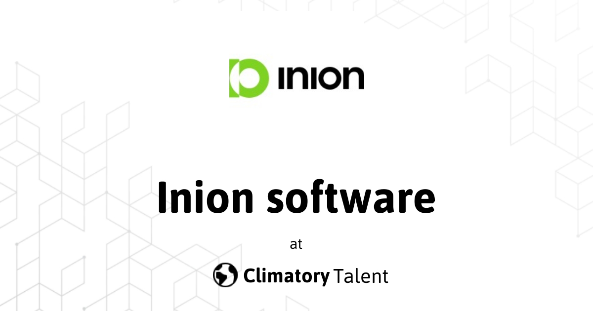 đ Learn more about Inion software | Climatory Talent