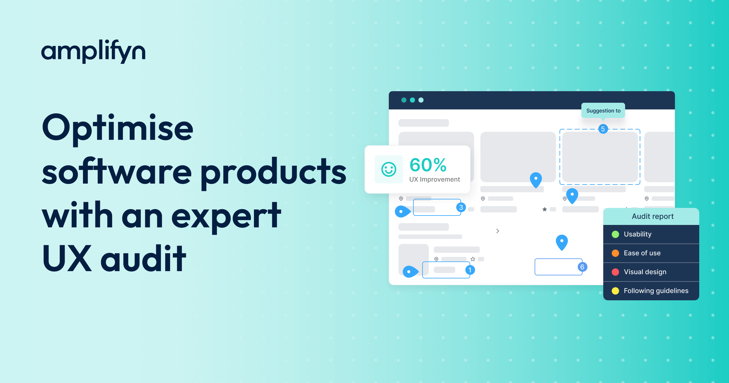 Expert UX Audit to Elevate Digital Experiences | Amplifyn