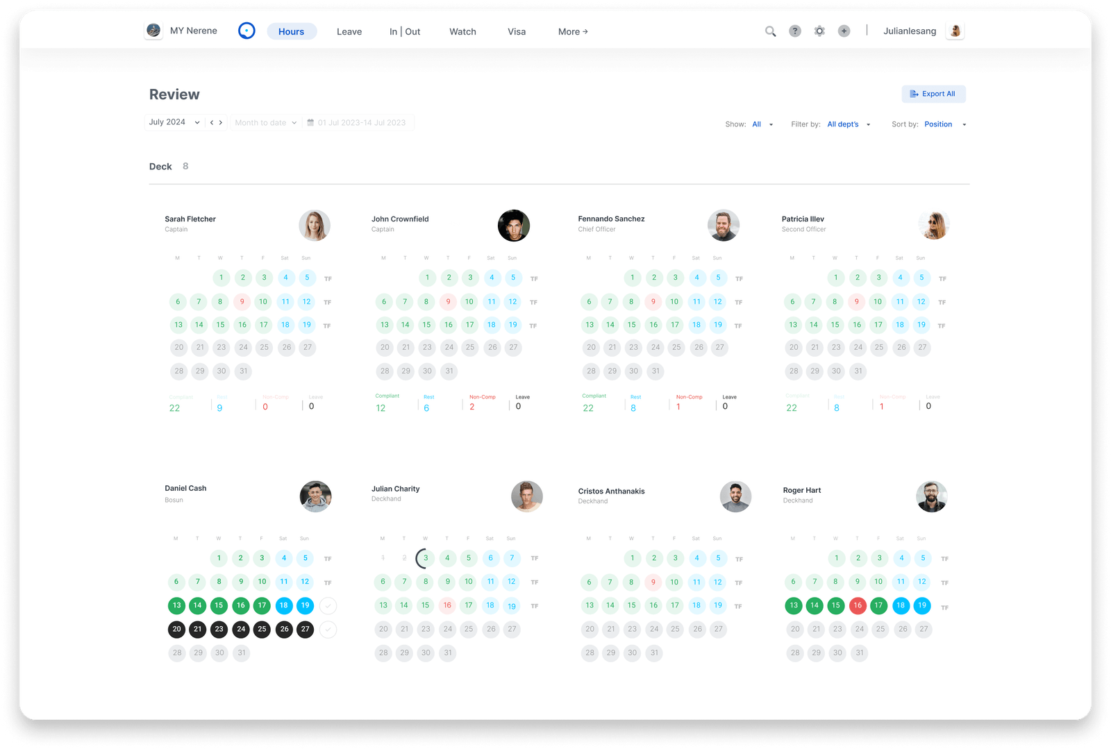 workrest | Hours of Rest