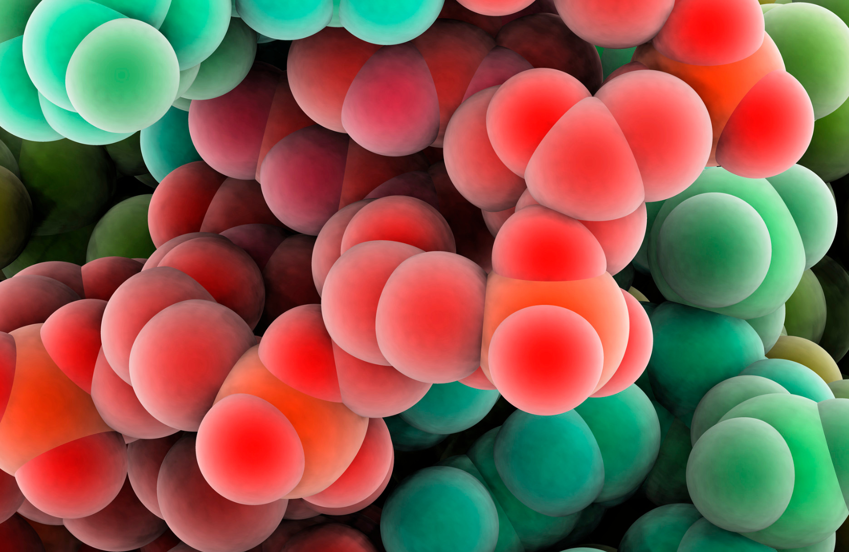 Visualization of intricate protein molecules, highlighting the significance of biomolecular studies and the breakthrough Cryo-EM technology in structural biology.