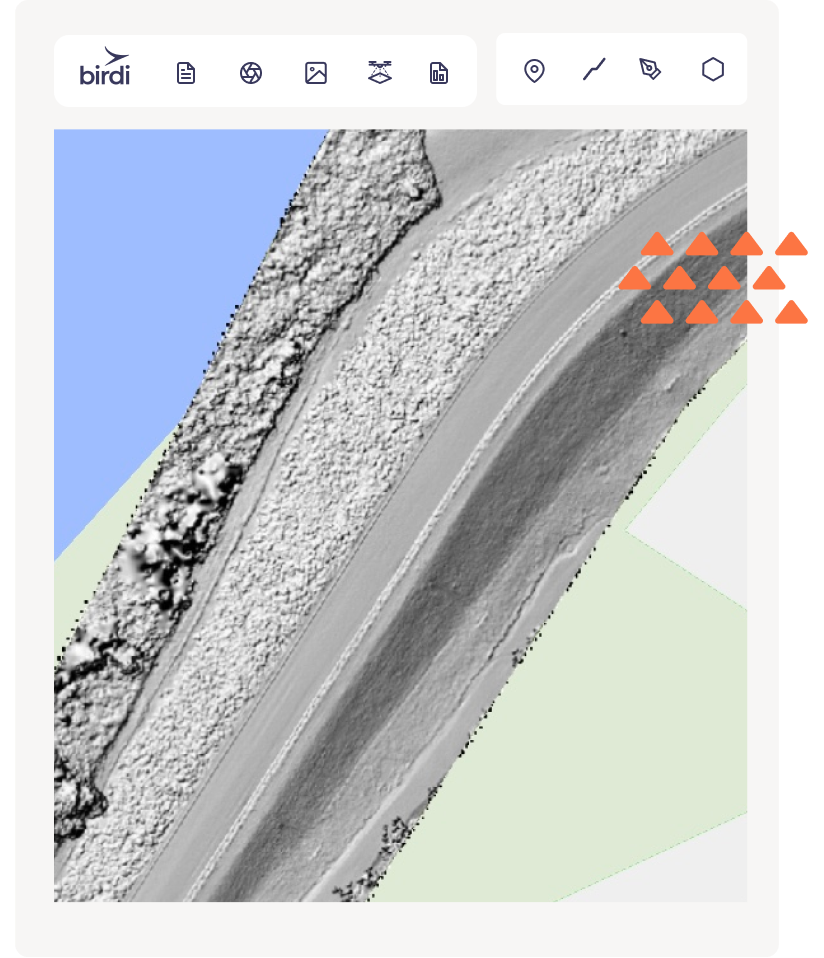 Digital terrain model