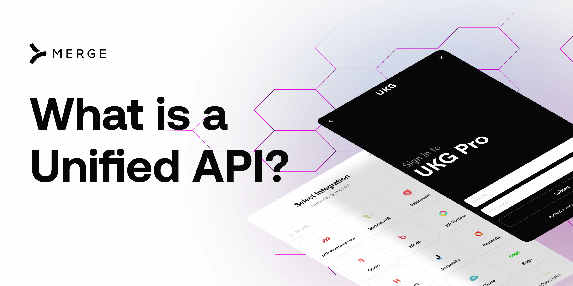 What is a unified API?