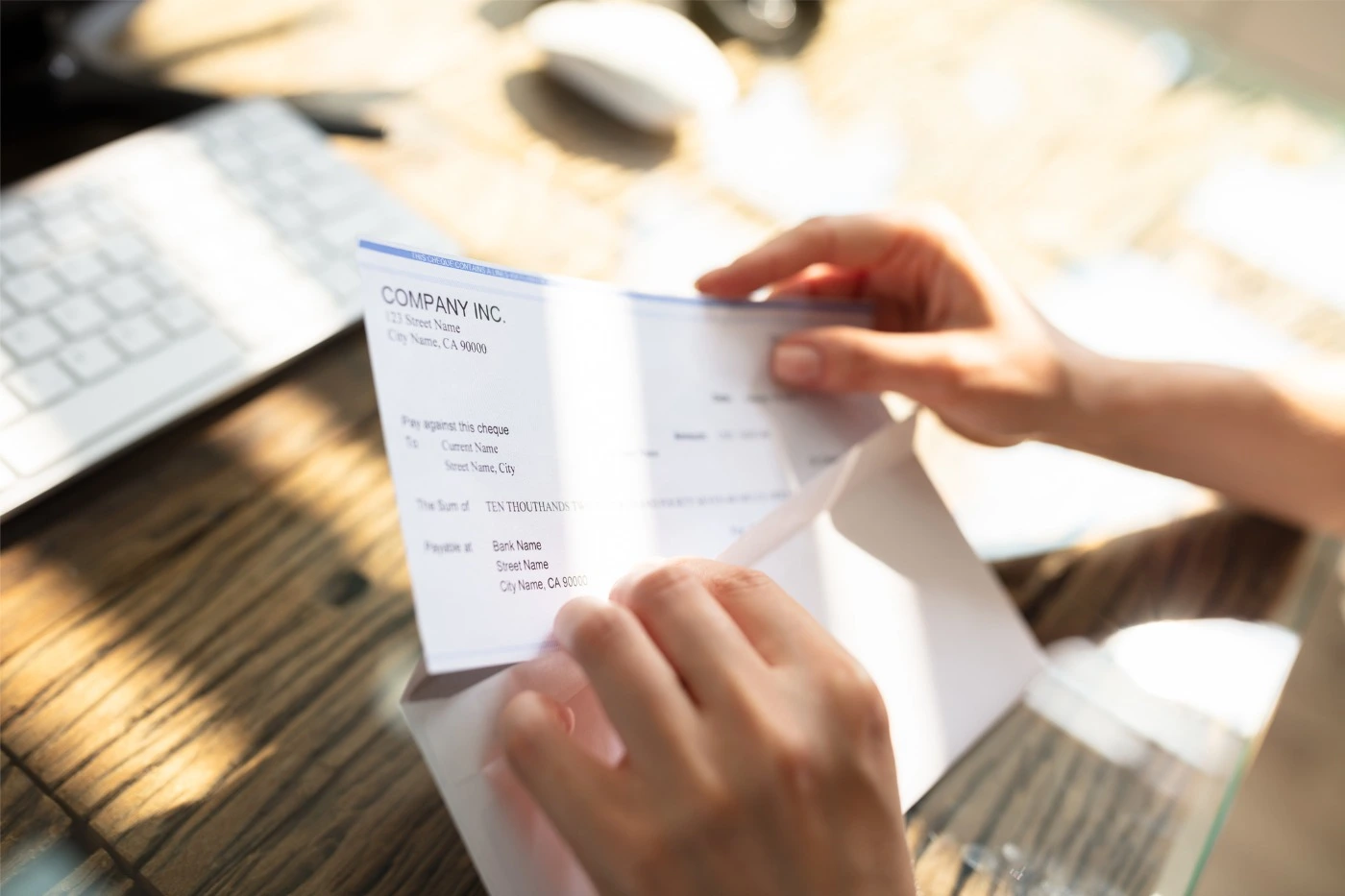 How To Tell If A Check Is Fake With Examples How To Tell If A Check Is Fake With Examples