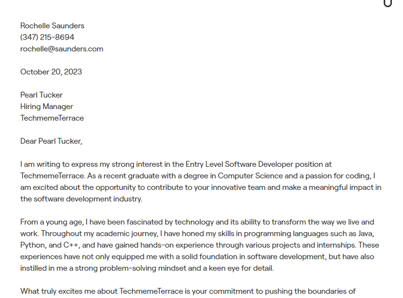 13+ Software Developer Cover Letter Examples (with In-Depth Guidance)
