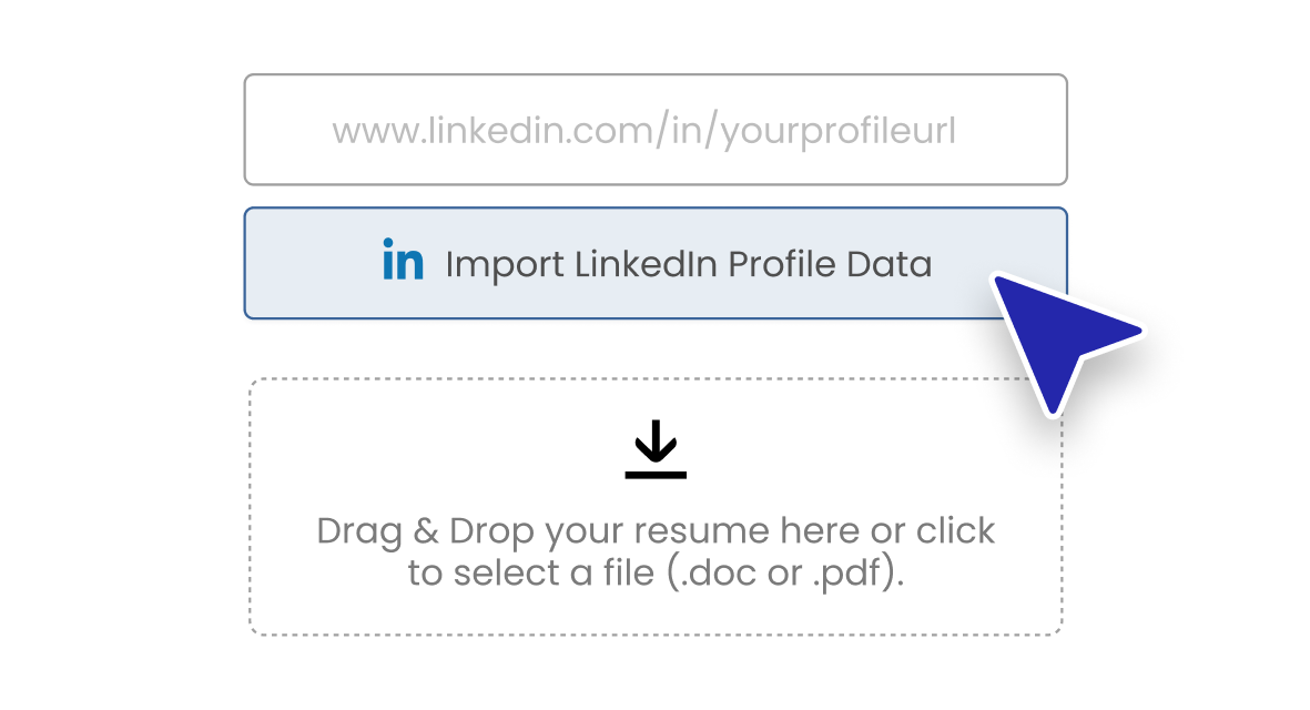 how to make a resume from linkedin profile