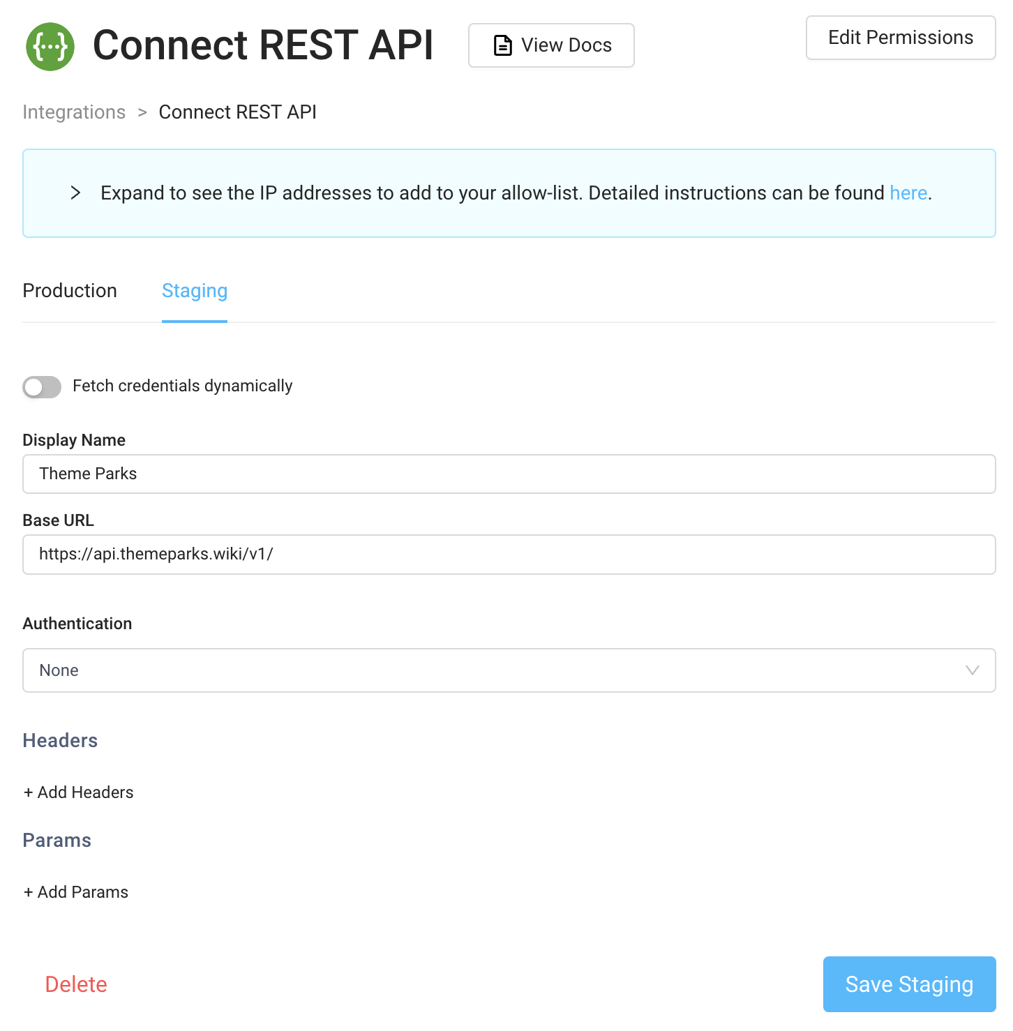Building Applications with the REST API Integration