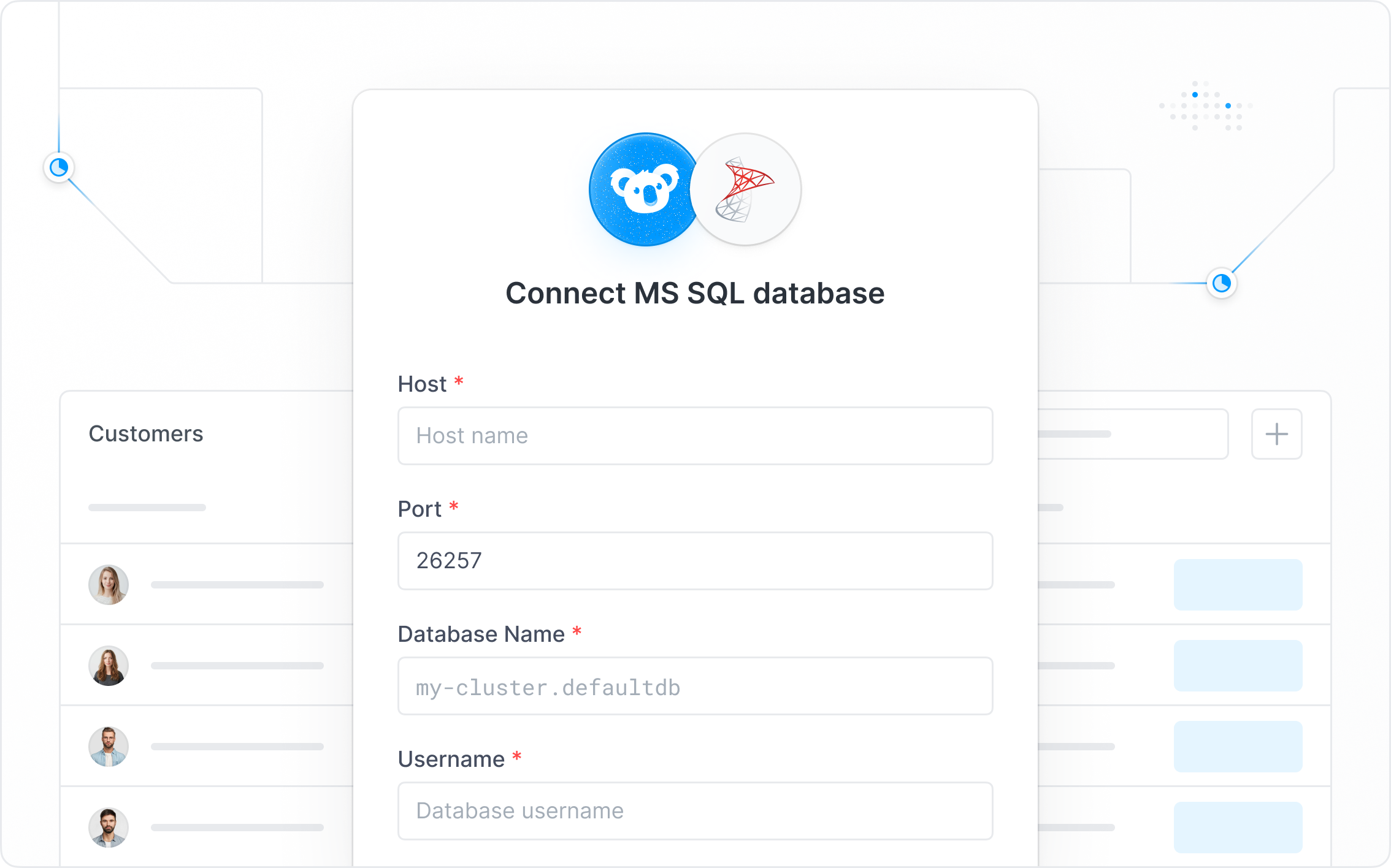 Build a GUI for Microsoft SQL Server with Superblocks