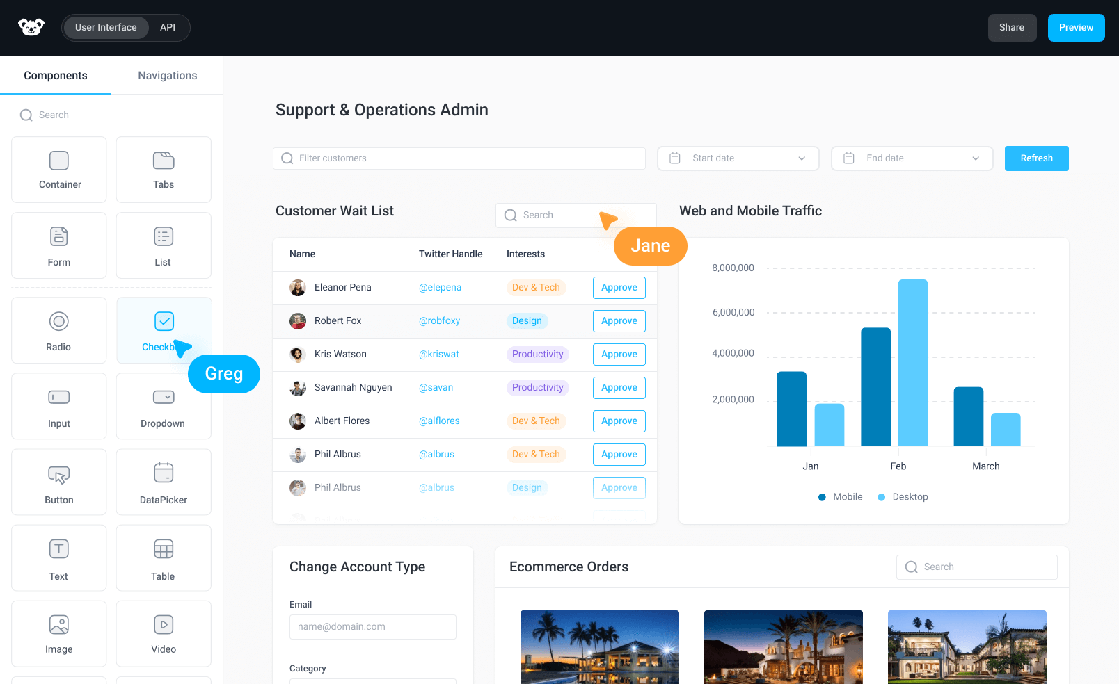 Superblocks UI Screenshot