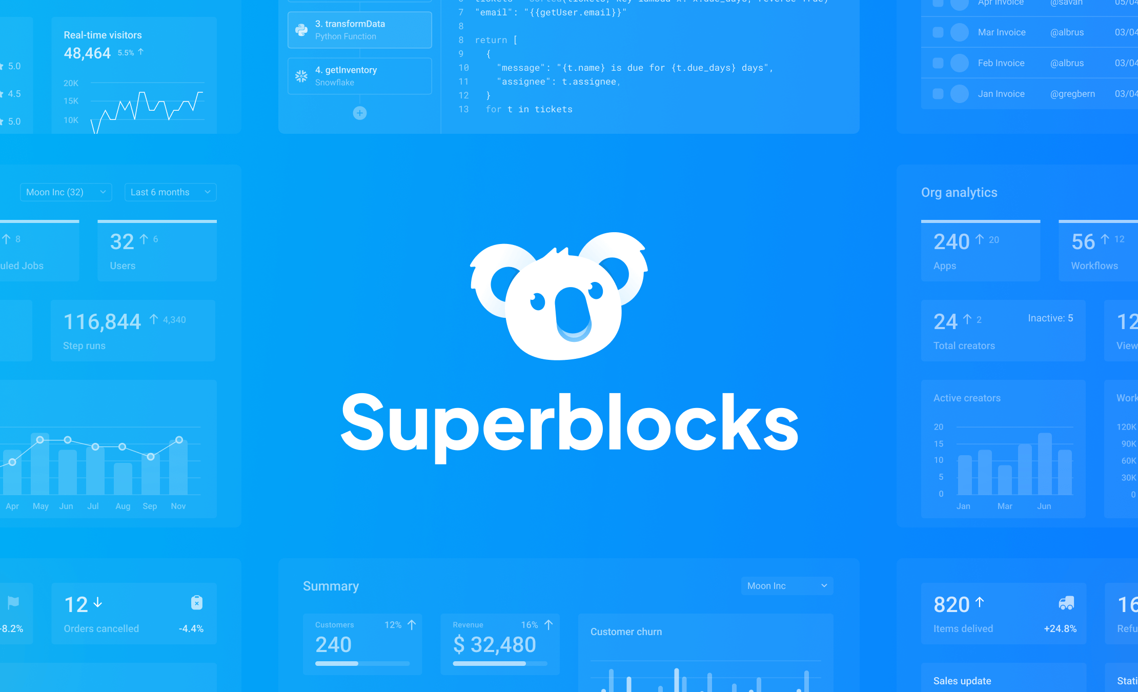 Superblocks | Build modern internal apps in days, not months