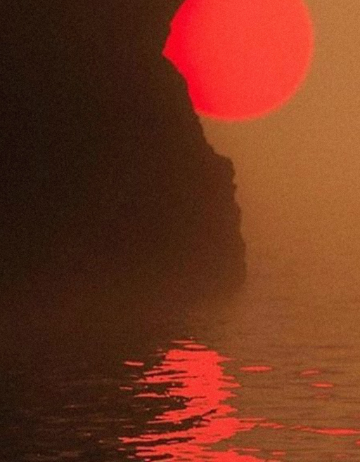 red sunset on sea - Montesol Experimental Hotel Ibiza