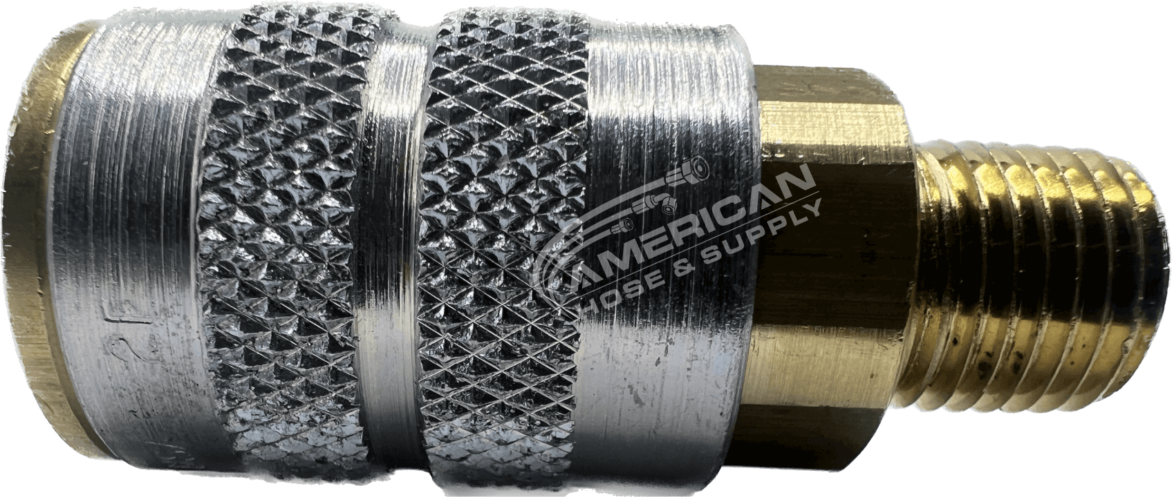 Pneumatic Manual Male Threaded Coupler DC21