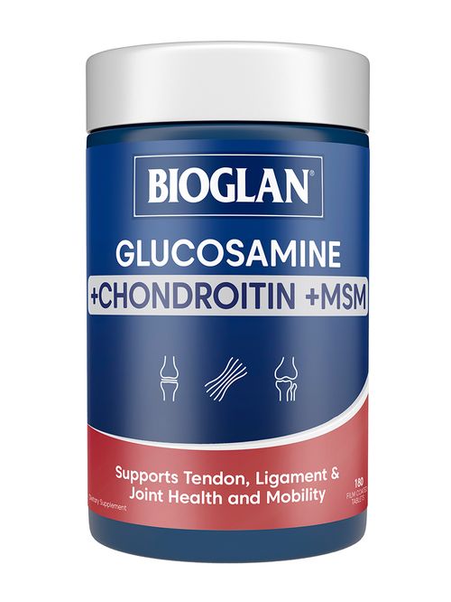 Bioglan Glucosamine Chondroitin + MSM 180 Tablets