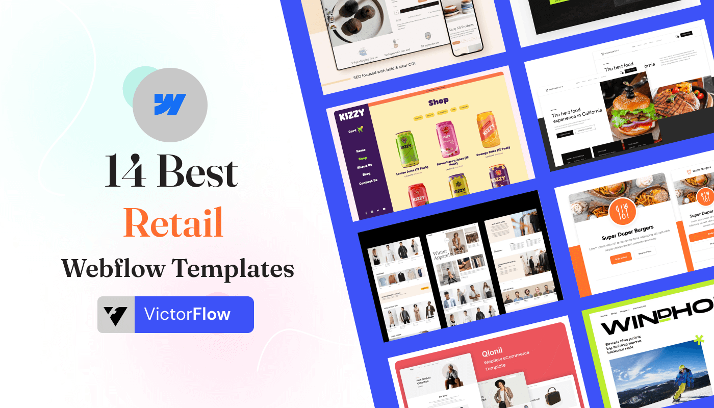 14 Best Retail Webflow Templates In 2024