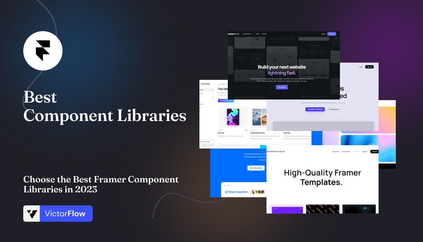 11 Best Component Libraries for Framer in 2024