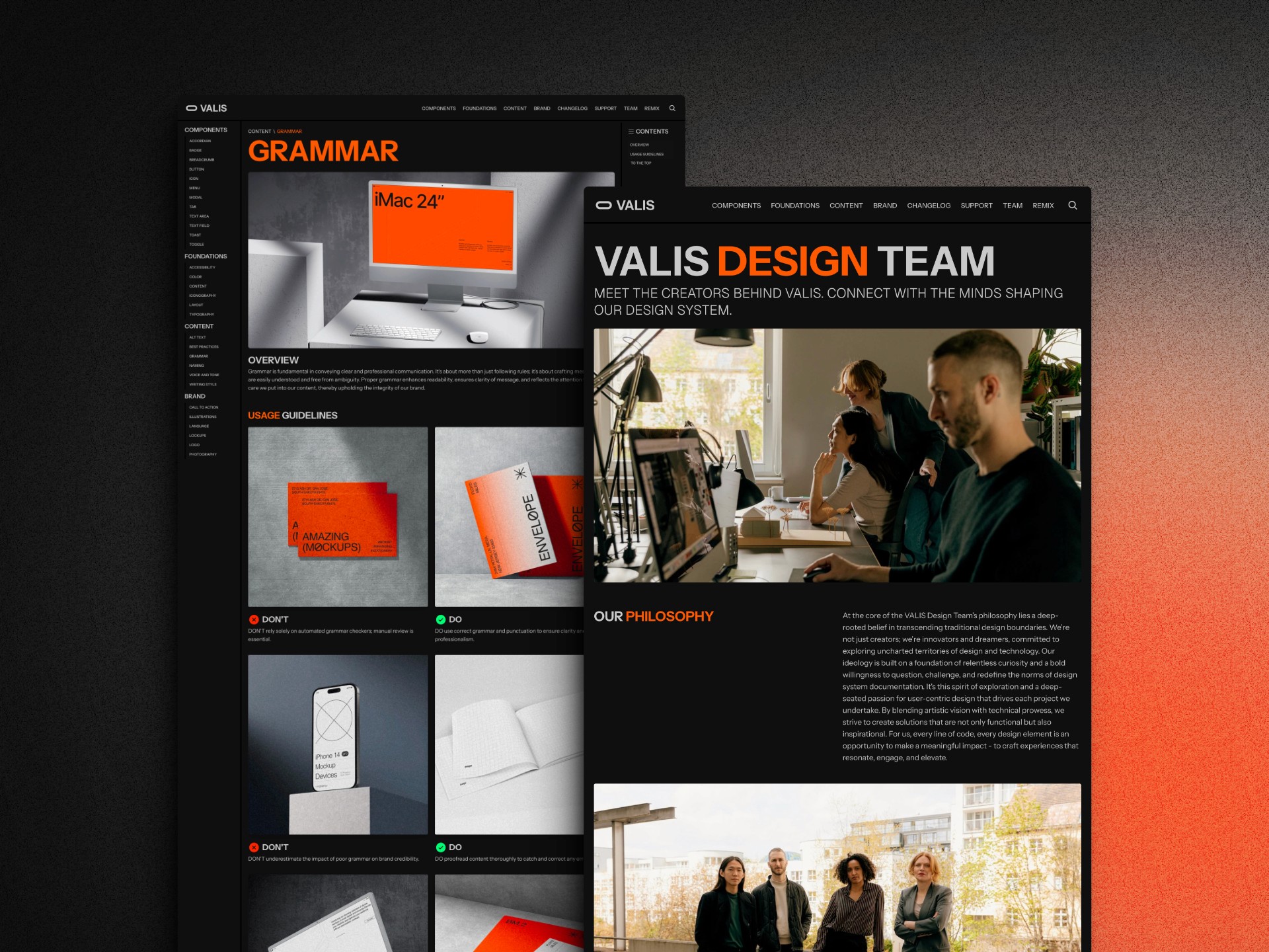 VALIS Framer Template