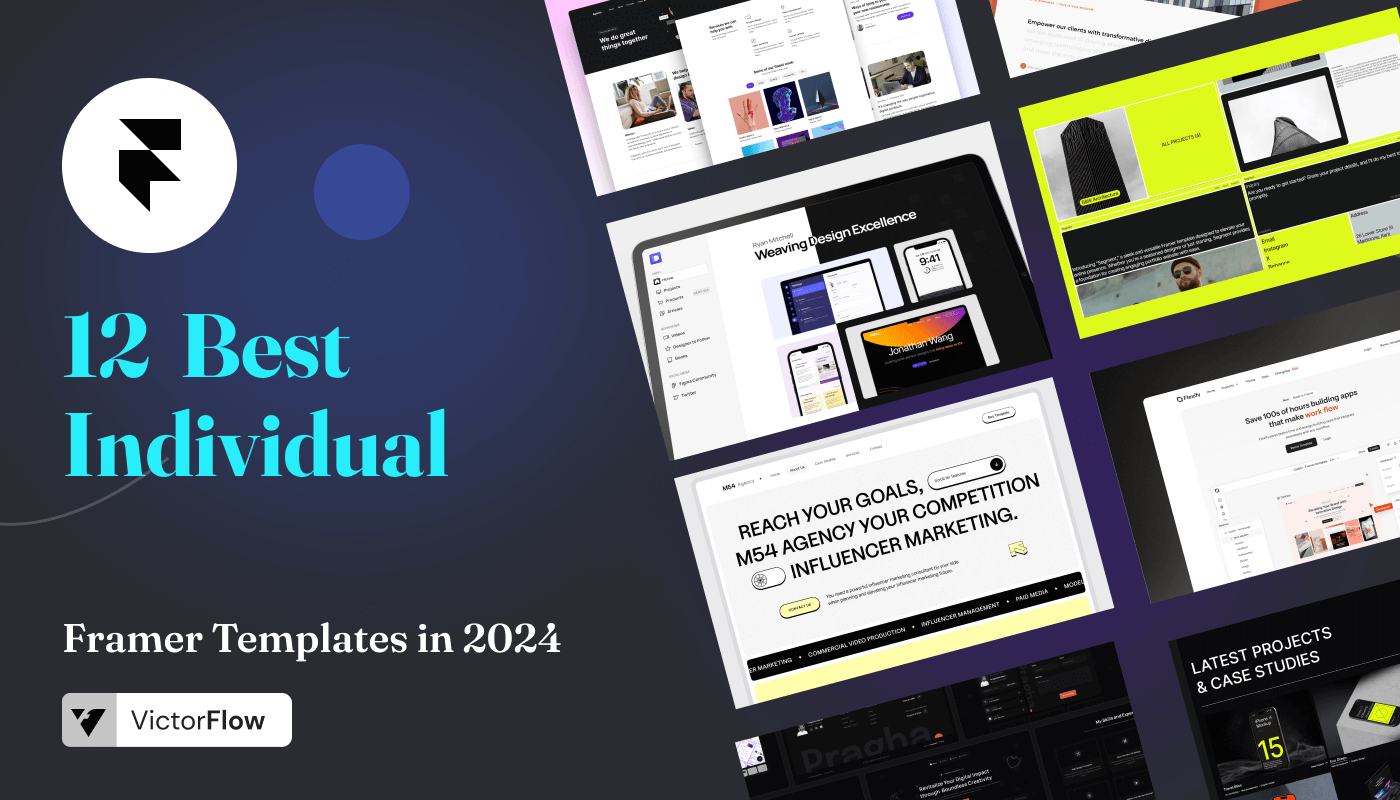 12 Best Individual Framer Templates in 2024