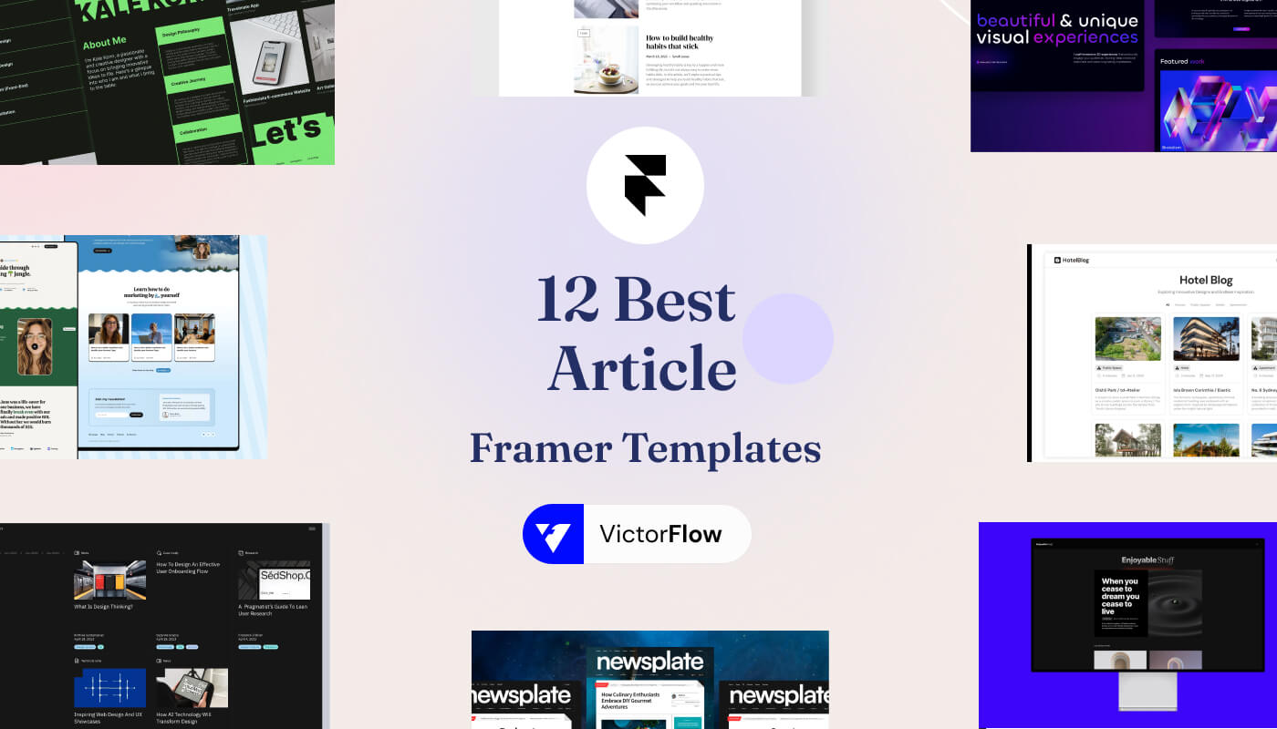 8 Best Article Framer Templates in 2024