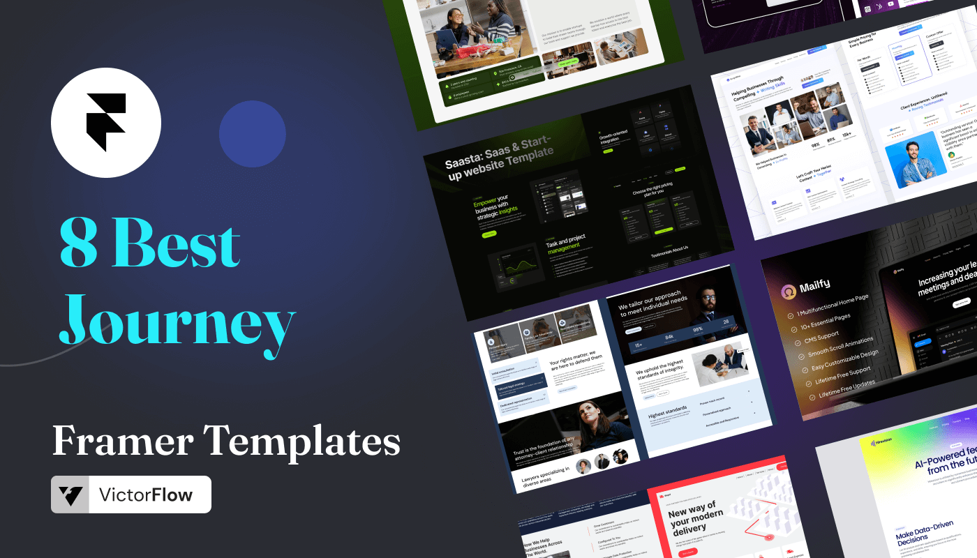 8 Best Journey Framer Templates in 2024