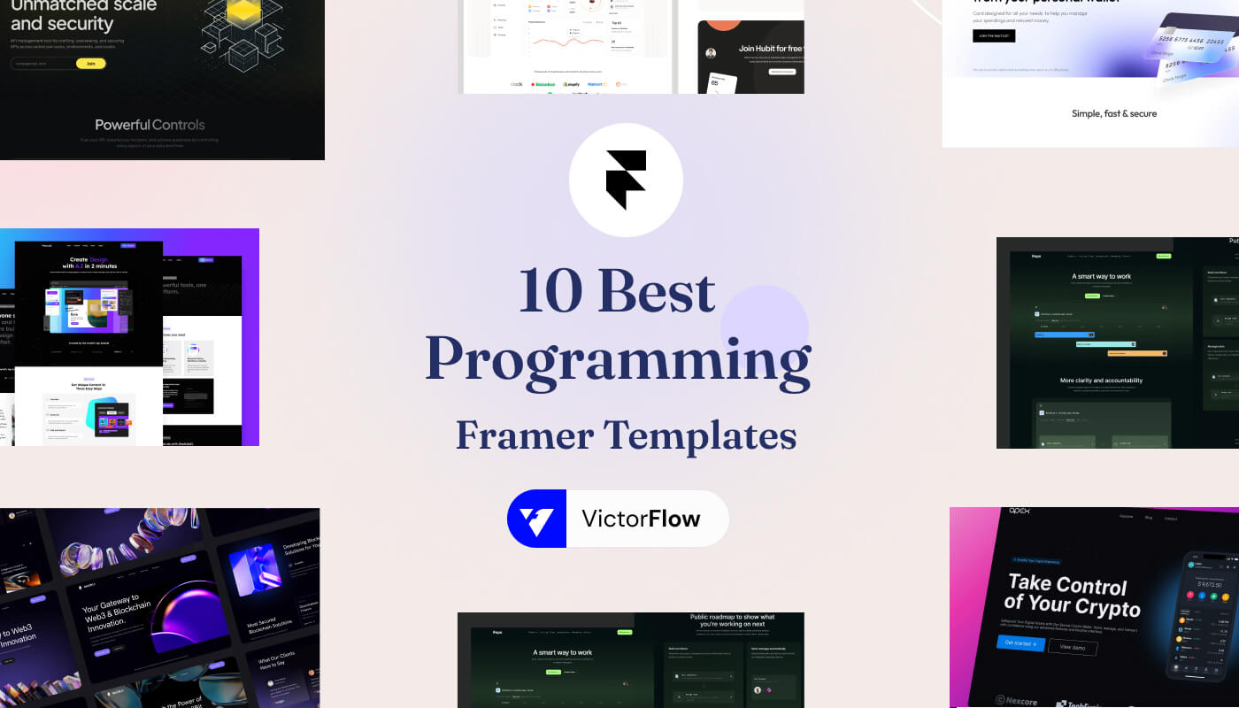 10 Best Programming Framer Templates in 2024