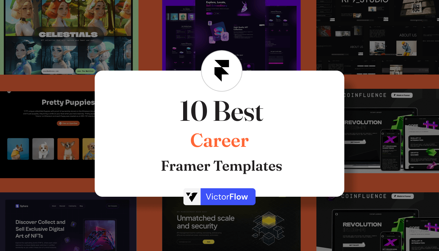 10 Best Career Framer Templates in 2024