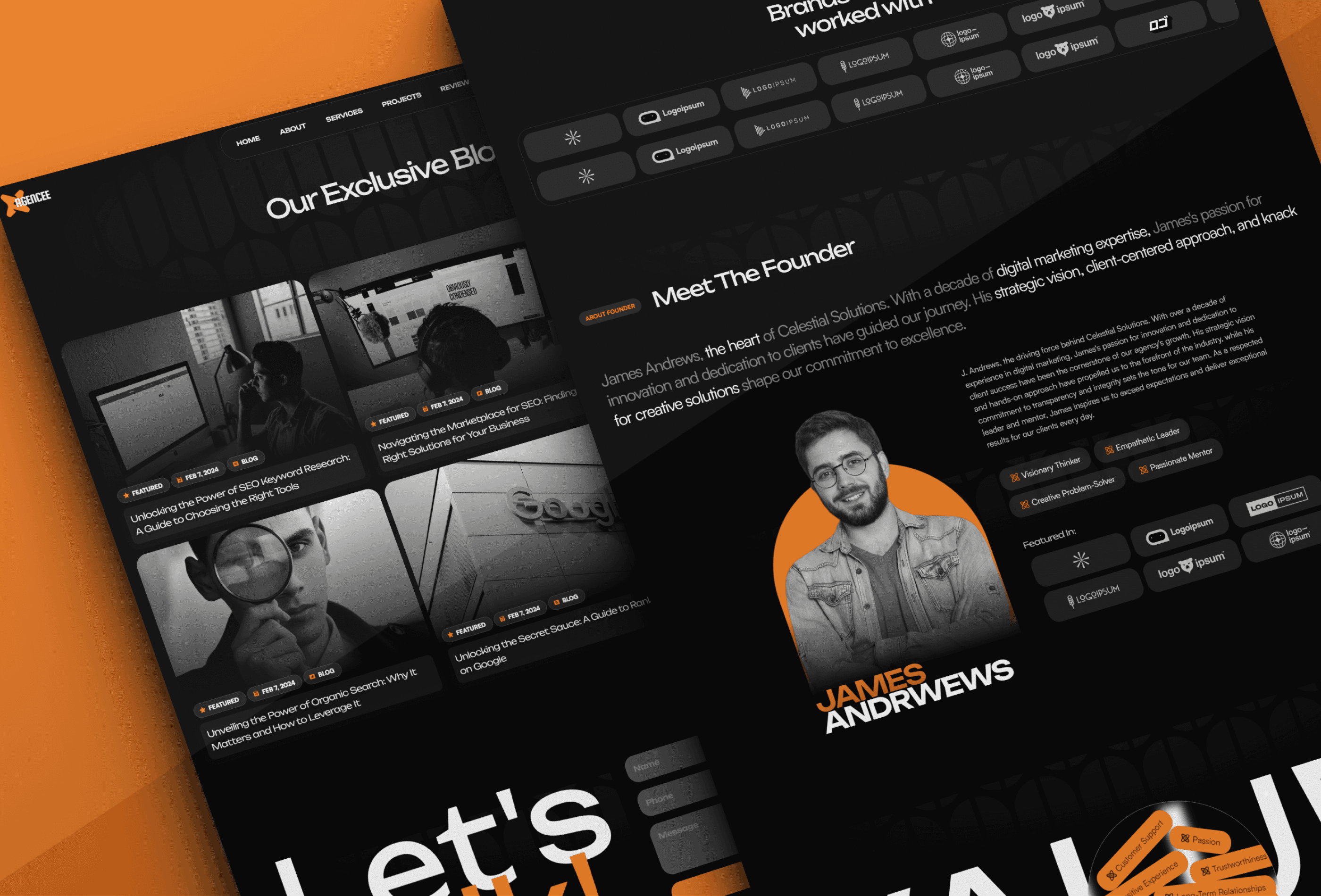 10 Free Agency Framer Website Templates in 2024