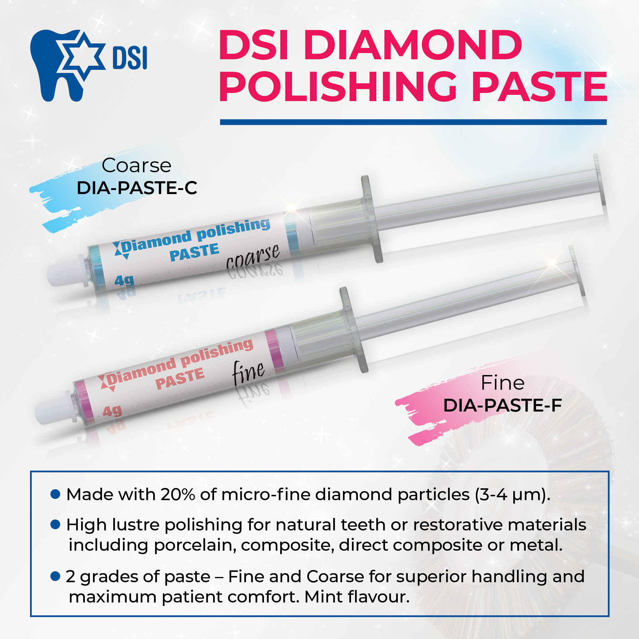 Polishing for Oral Health DSI Diamond Polishing Paste