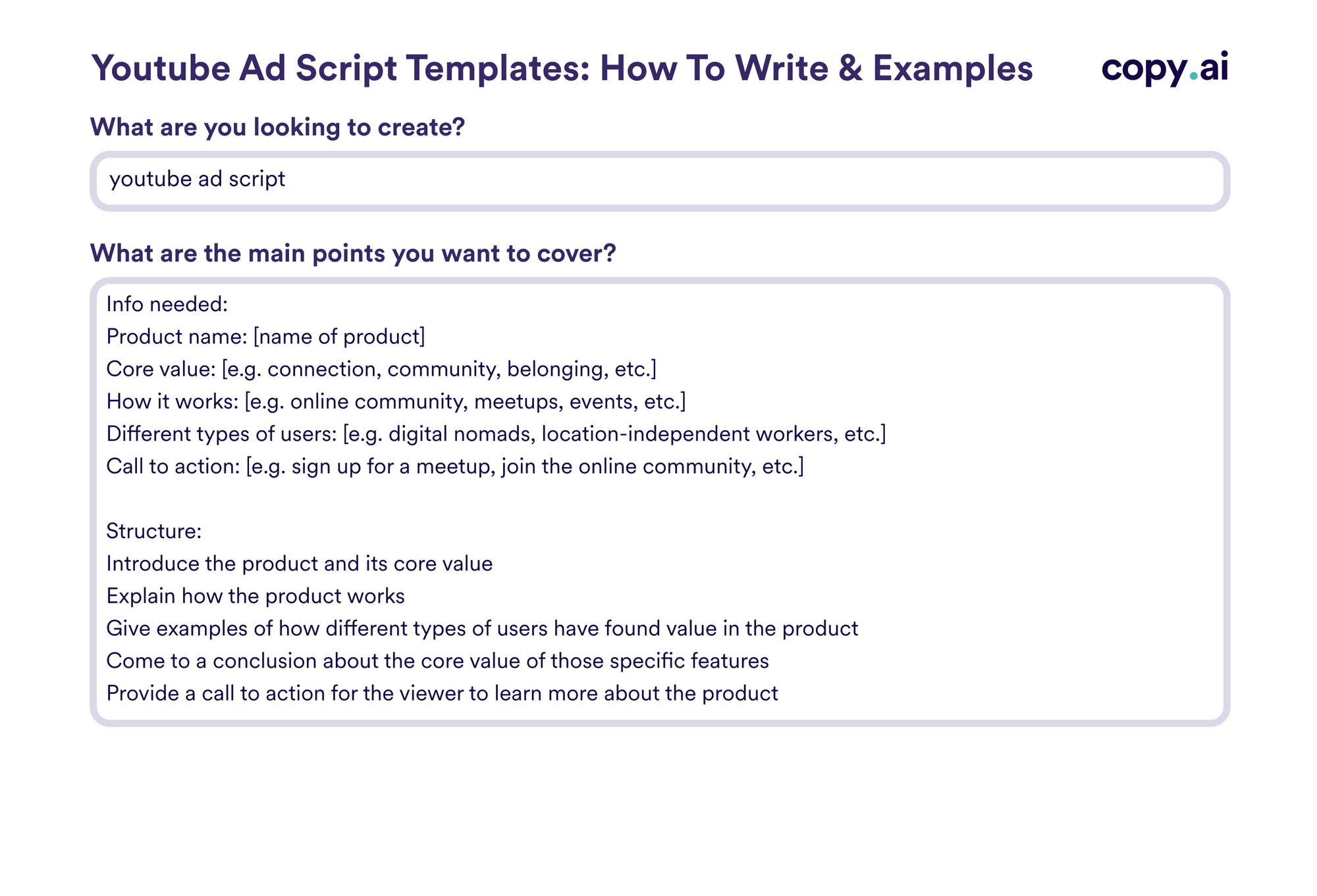 Youtube Ad Script Templates: How To Write & Examples
