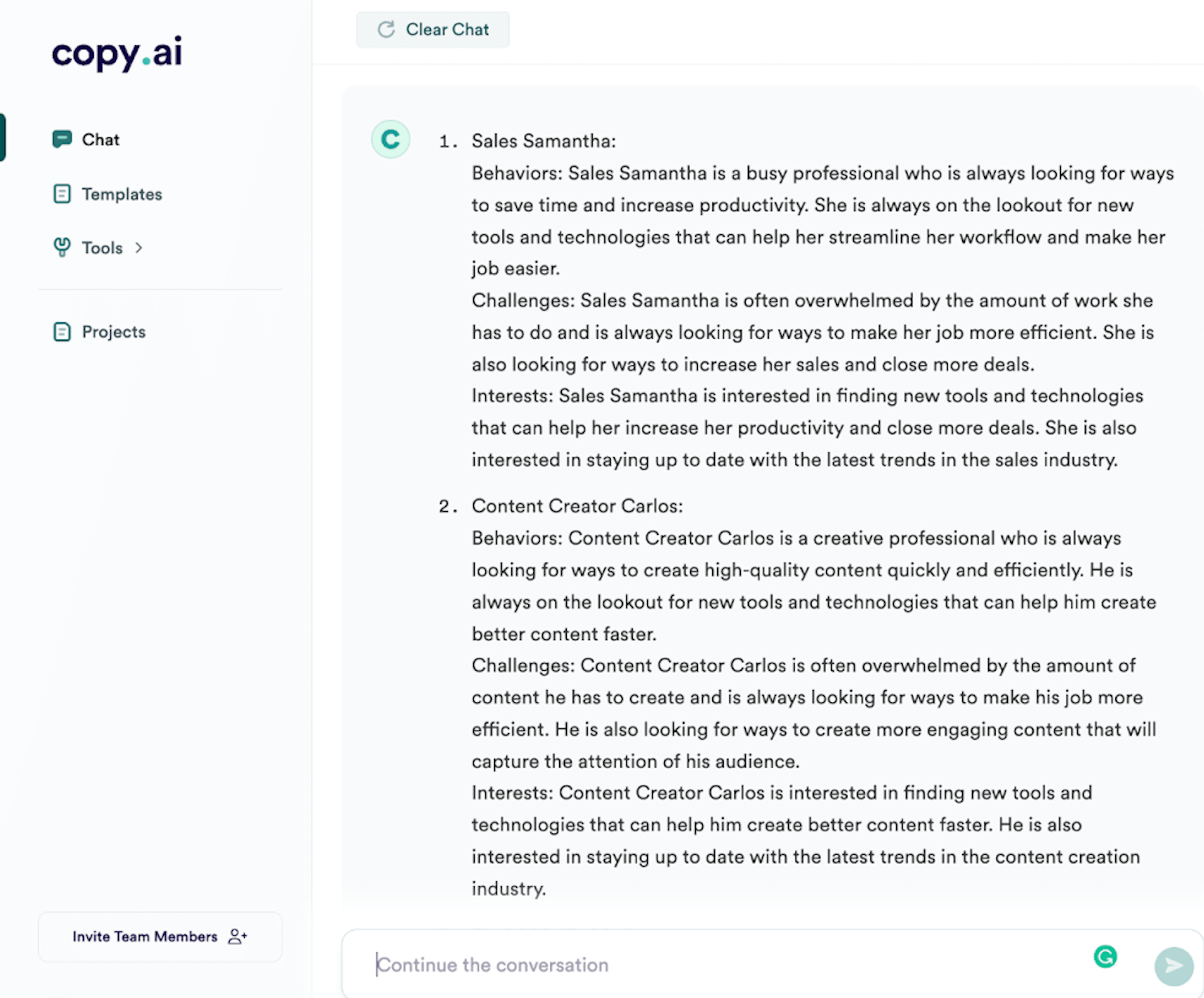 15 AI Prompts for Marketing & Sales Teams | Copy.ai
