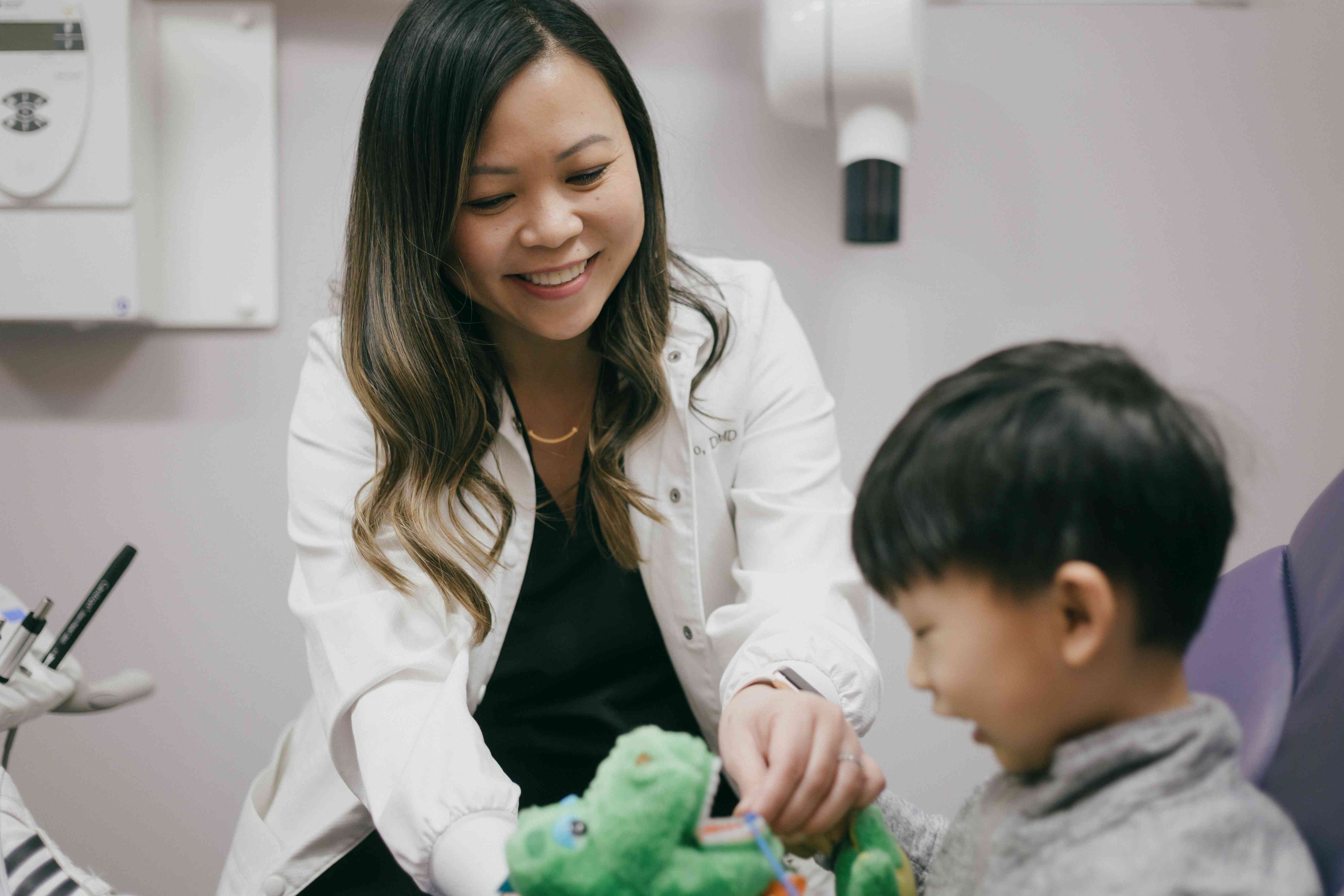 Dr. Michelle Vo, Dr. Jahan Monirian, and Dr. Michelle Gina Kim in