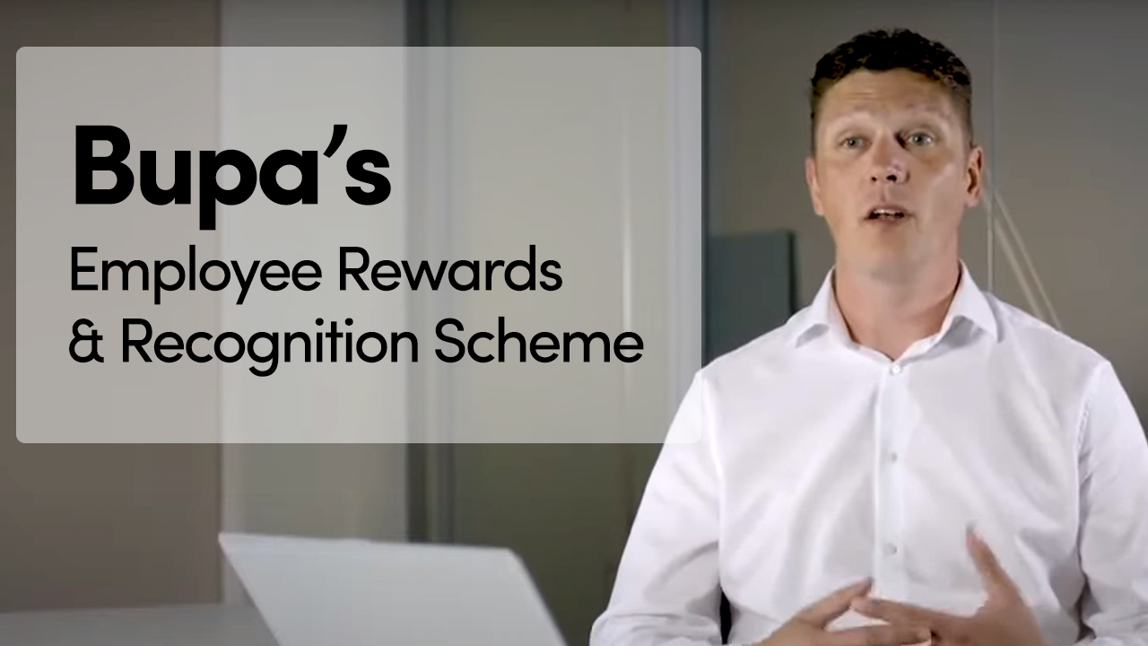 Bupa's Employee Rewards and Recognitions Scheme video