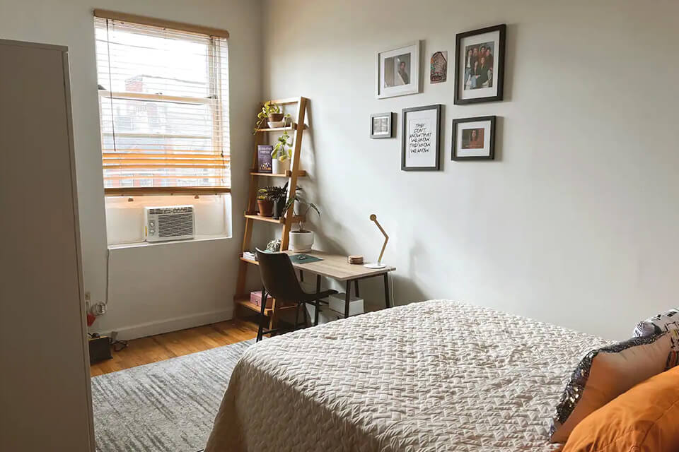 Clean bedroom