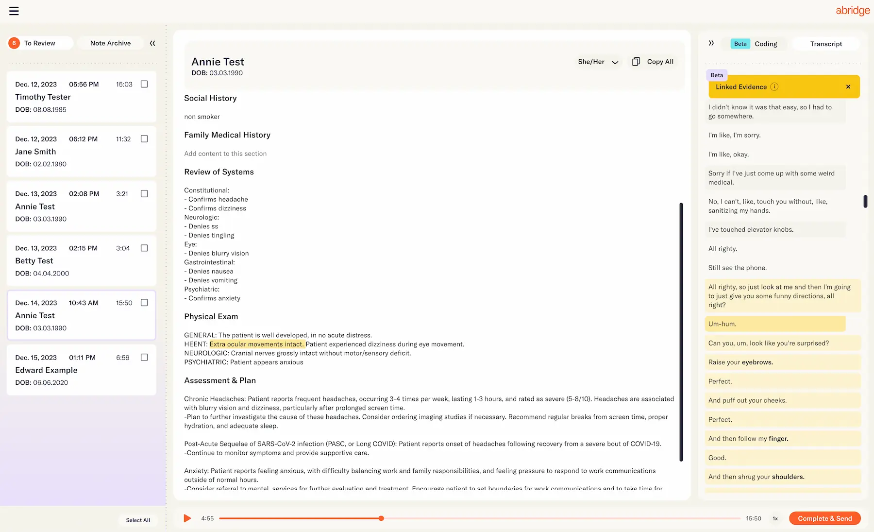 A Year of Abridge, In Summary