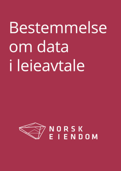 Bestemmelse om data i leieavtale