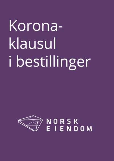 Koronaklausul i bestillinger