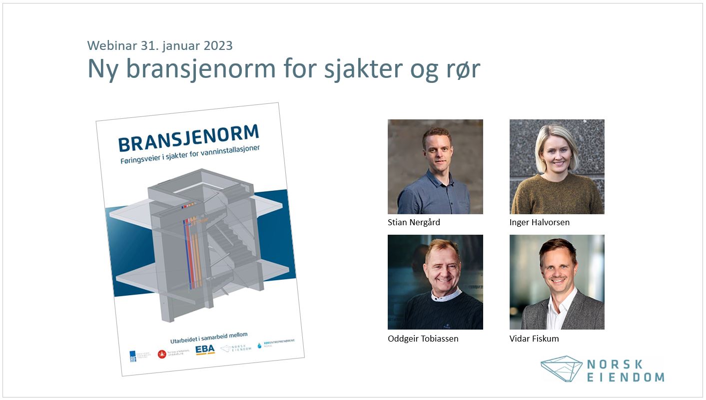 Webinar om hvordan bygge bedre bygg med mindre risiko for lekkasjer.