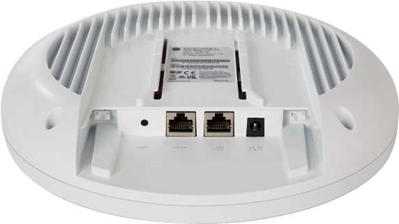 Back product shot of AN820 wireless access point